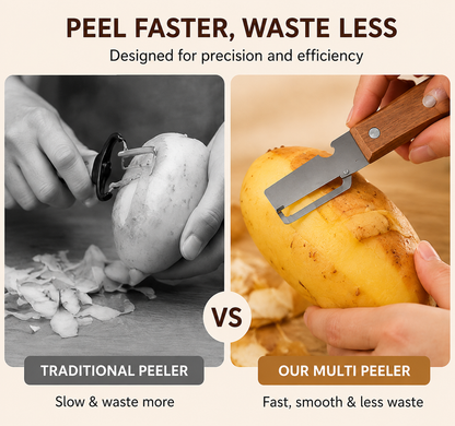 5-in-1 Multipurpose Vegetable Peeler